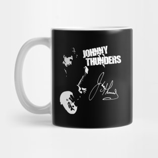 Johnny Thunders Signature Mug